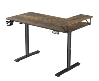 Ultradesk HIGHLANDER Elektryczna regulacja Brązowe - 1295842 - zdjęcie 5